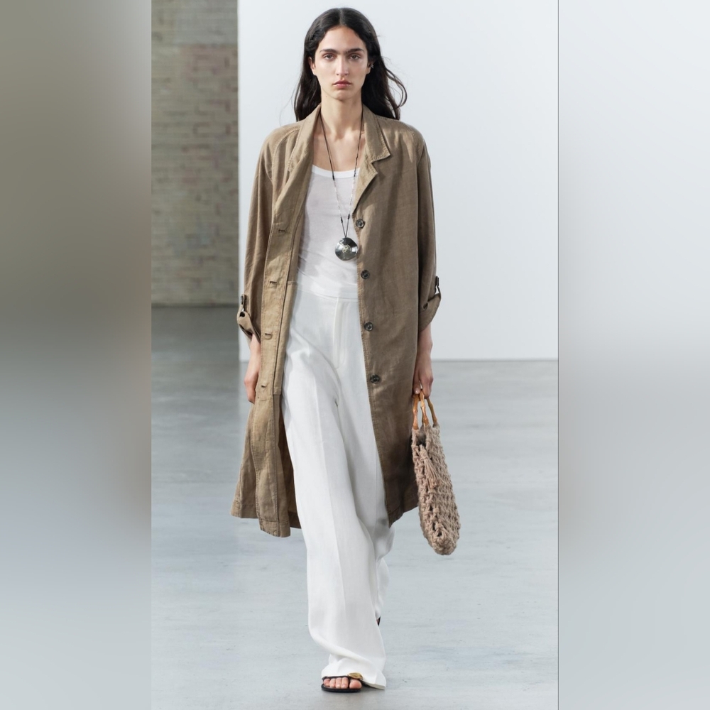 Zara, Trench Coat, NWT - Picture 9 of 17
